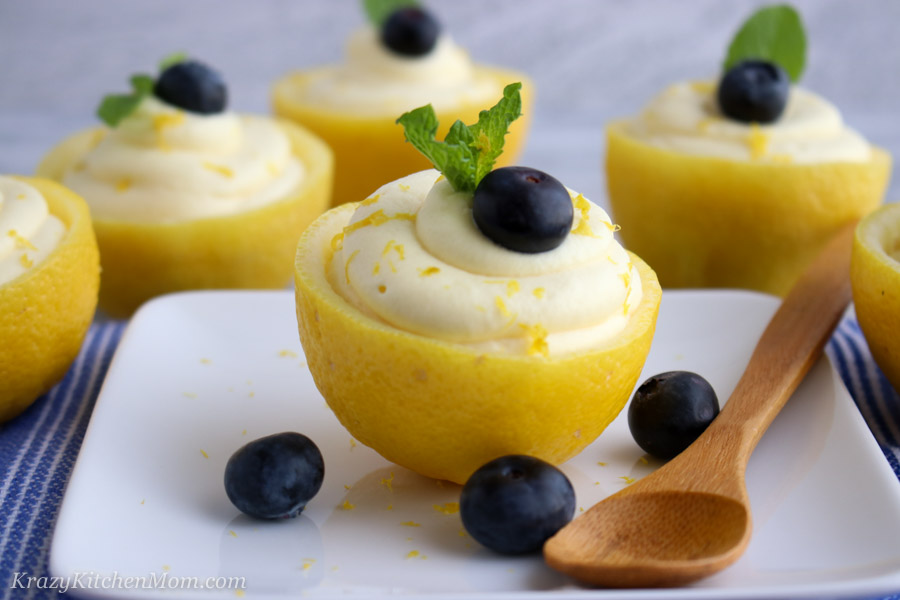 Lemon cheesecake mousse