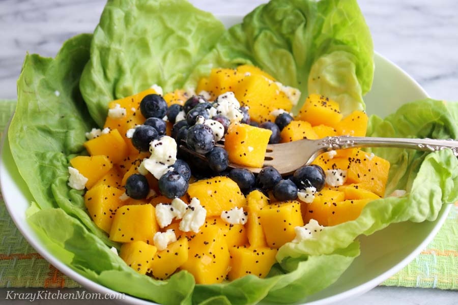 Mango Blueberry Salad