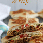 Crunchy Taco Wrap Sliced