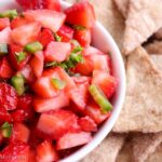 Strawberry Salsa in a Bowl