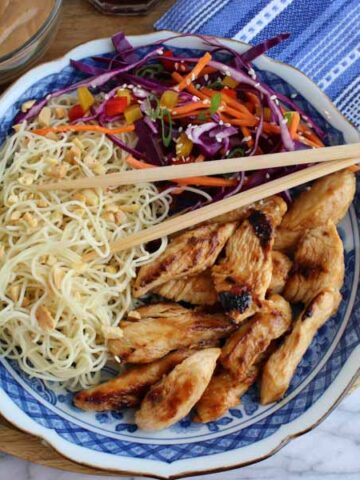 Thai Peanut Chicken Noodles