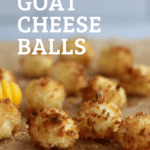 Air Fryer Goat Chees Balls