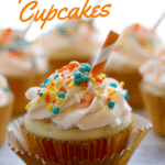 Aperol Spritz Cupcakes