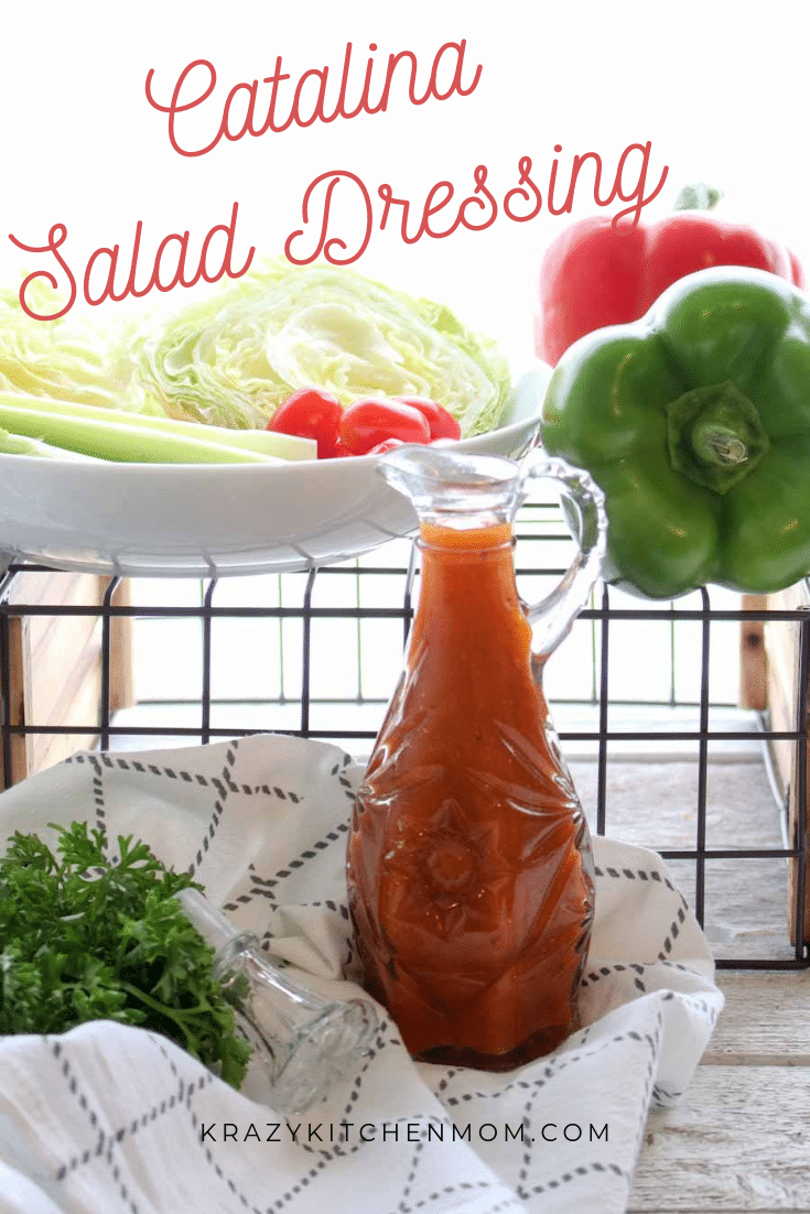 Homemade Catalina Salad Dressing Krazy Kitchen Mom