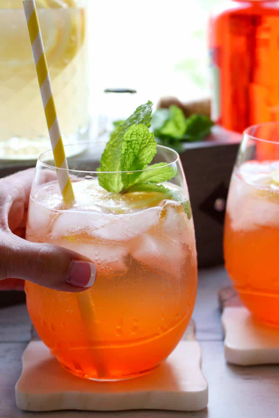 Lemonade Aperol Spritz