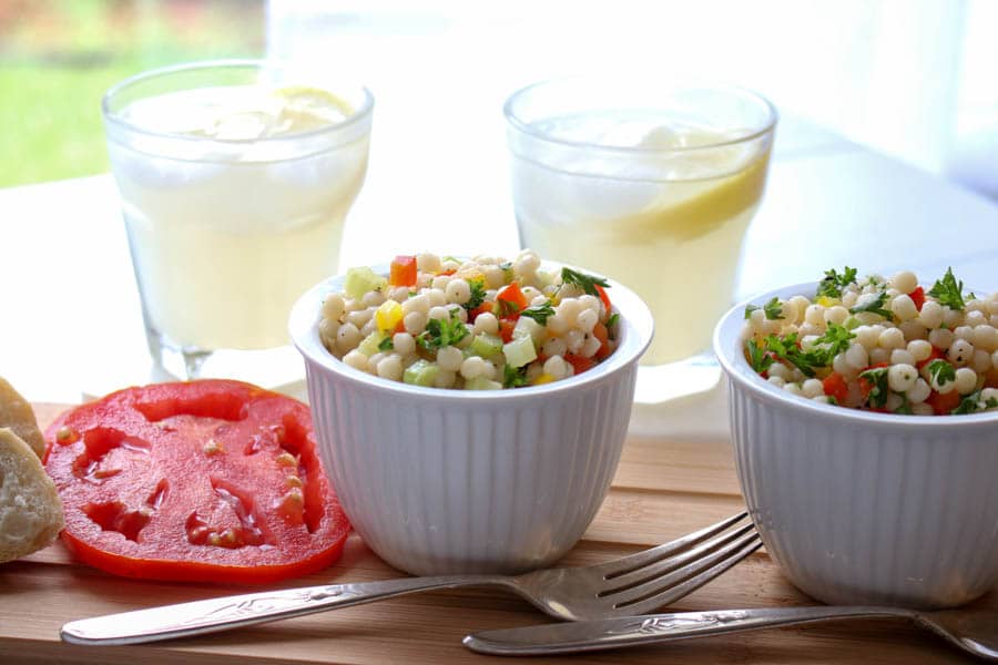 Pearl Couscous Salad