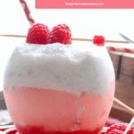 Raspberry Prosecco Ice Cream Float