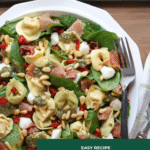 Tortellini Spinach Pasta Salad