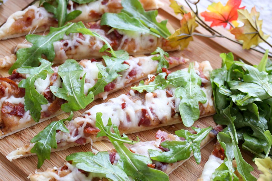 Apple Butter Bacon Flatbread