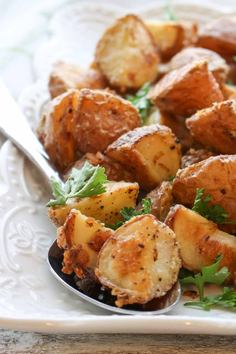 Crispy Roasted Herb Potatoes