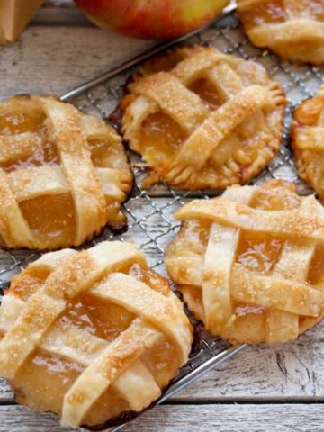 Mini Apple Cheddar Pies