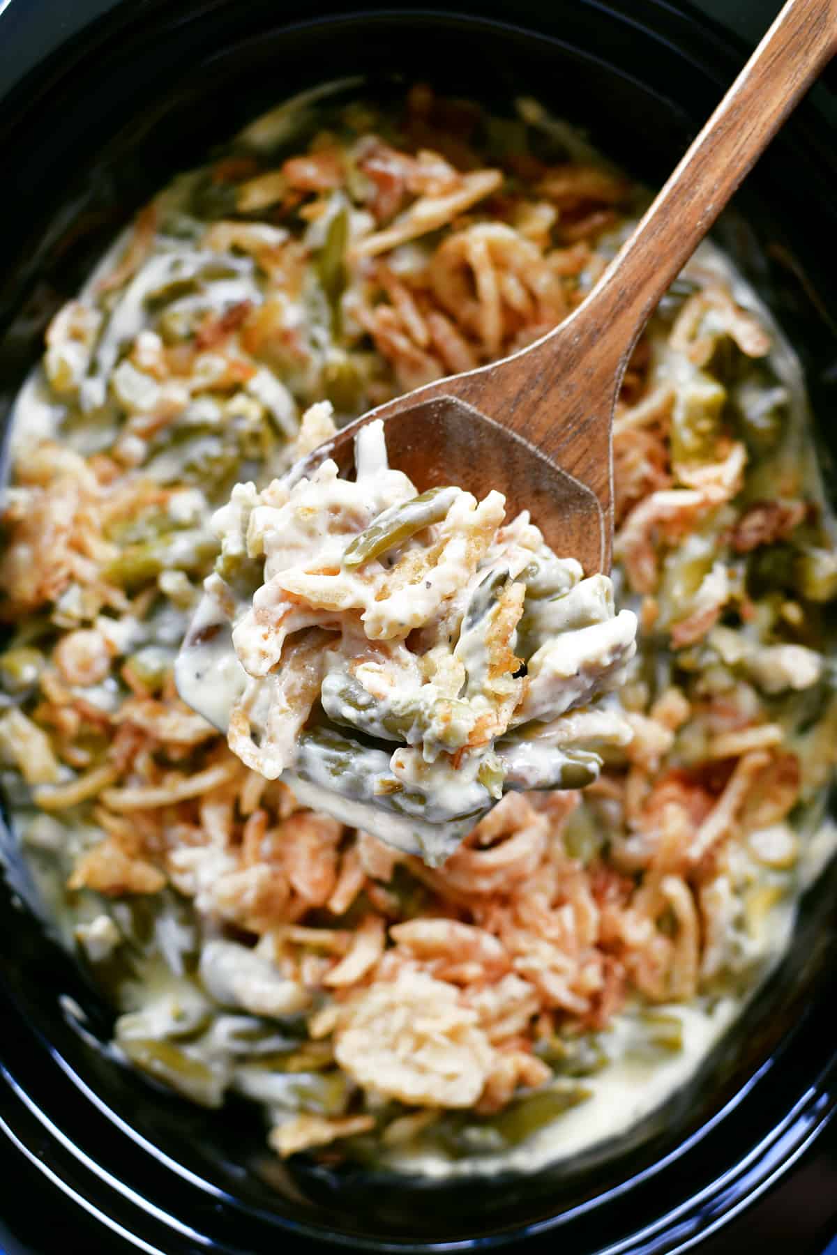 Slow Cooker Green Bean Casserole