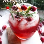 Cranberry Margarita