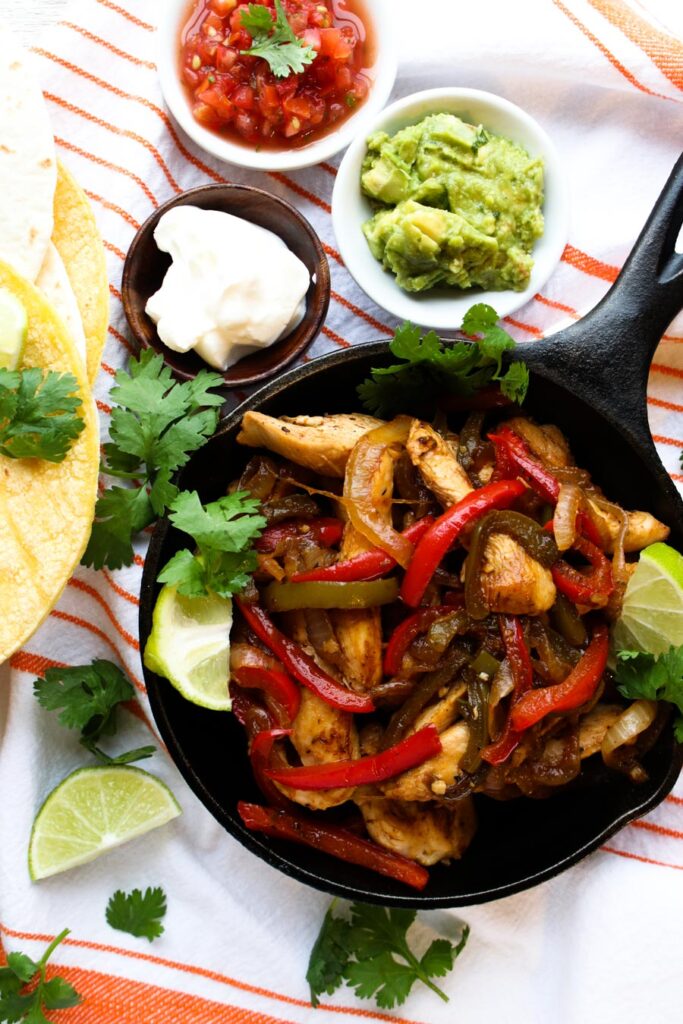 Tequila Chicken Fajitas Krazy Kitchen Mom