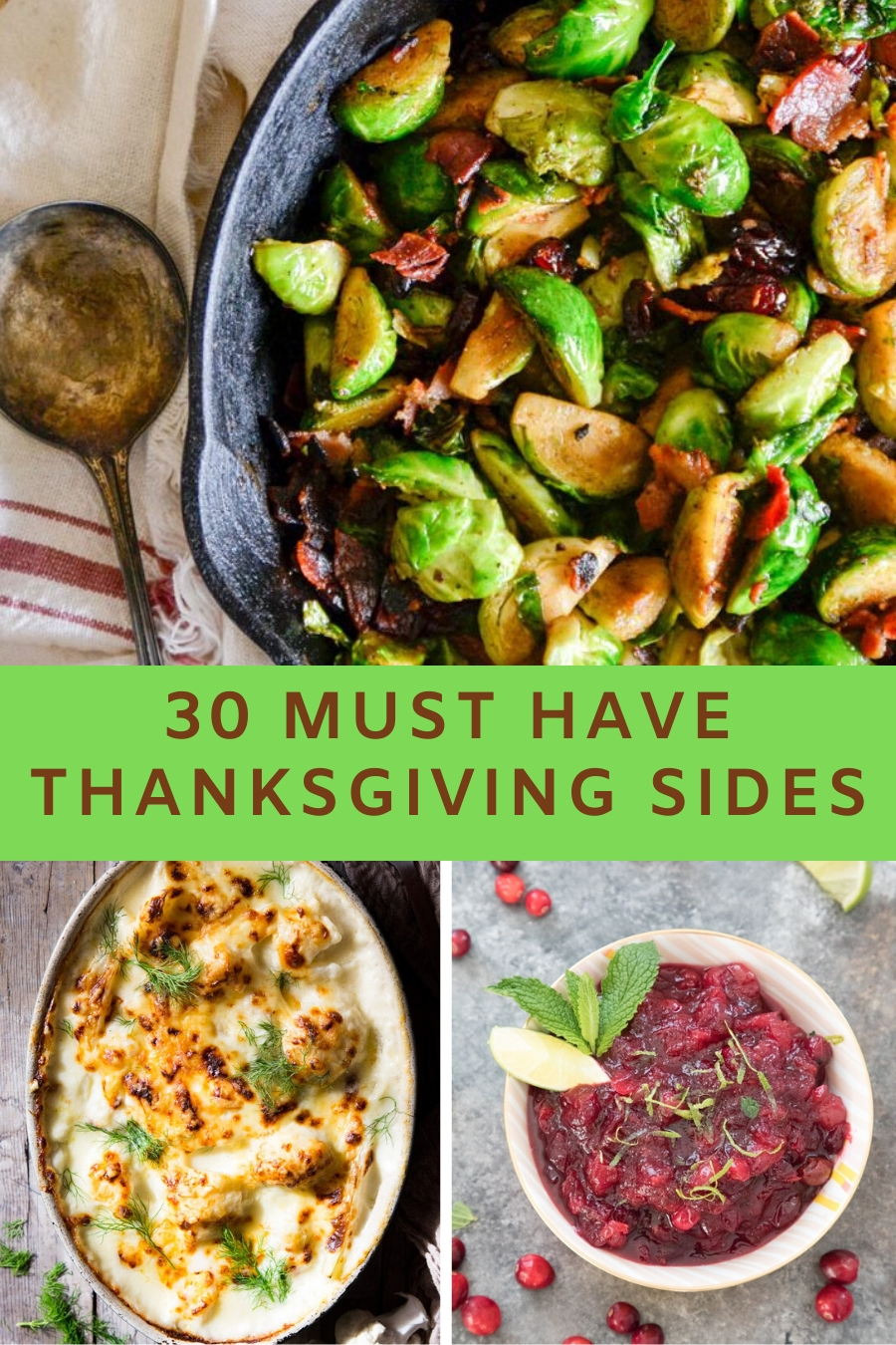 30 Thanksgiving Side Dishes | Krazy Kitchen Mom