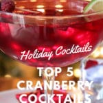 The best cranberry cocktails