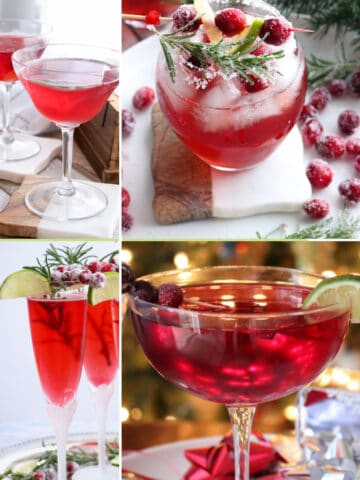 Cranberry Cocktails