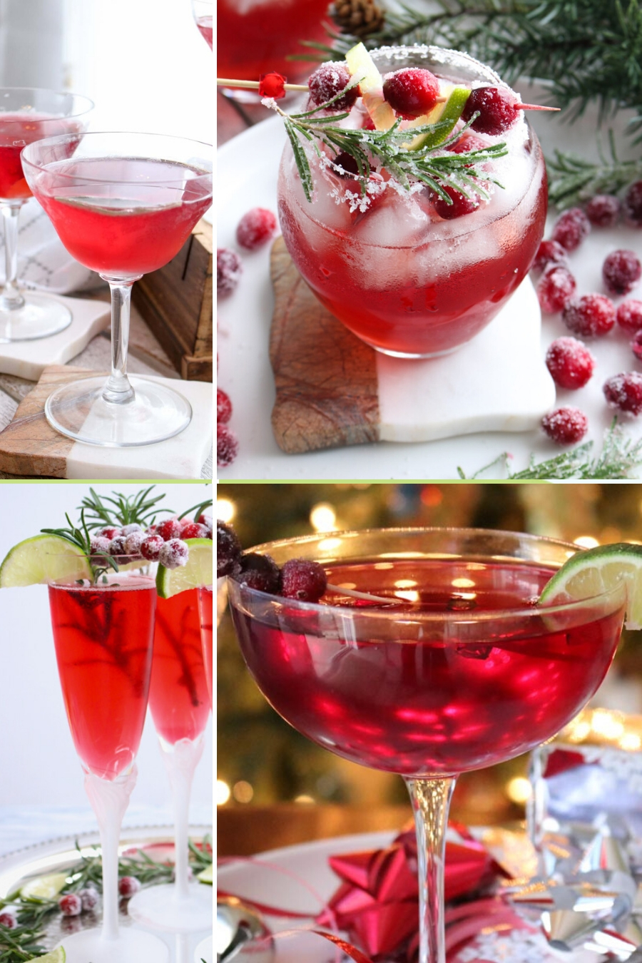 Cranberry Cocktails