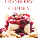 Cranberry Chutney