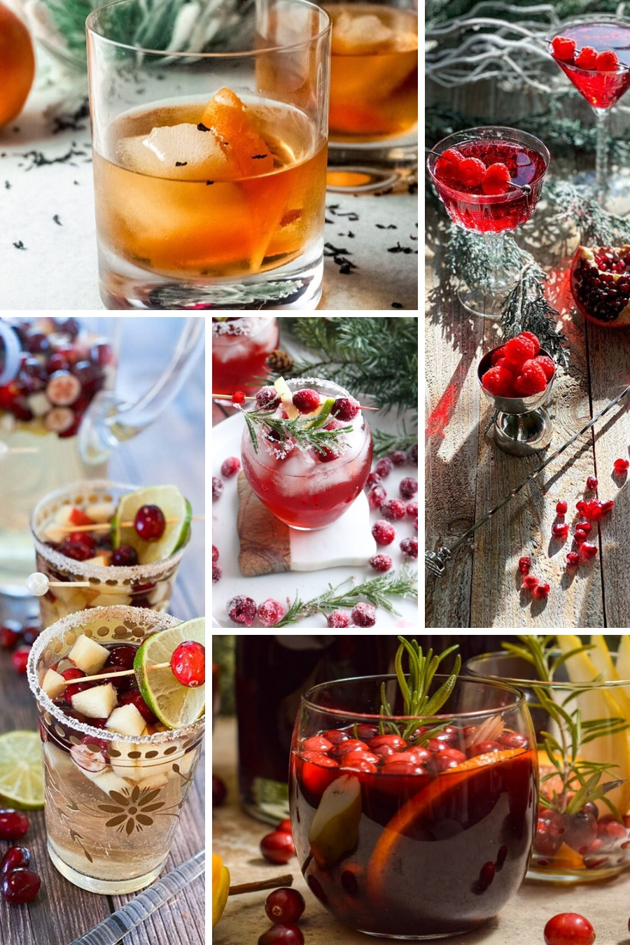 10 Christmas and Holiday Cocktails from Top Bloggers. From tequila to rum, to Aperol, to wine - something for everyone. via @krazykitchenmom