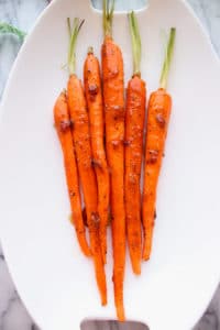 Roasted carrots