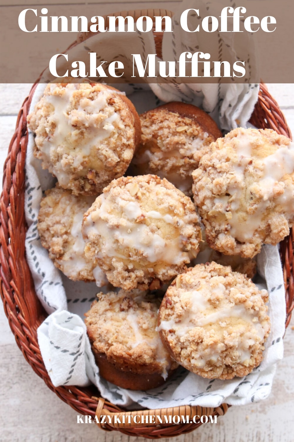 What's better than starting your day with a hot cup of coffee and a plate of warm Cinnamon Coffee Cake Muffins with a Cinnamon Streusel Topping?  via @krazykitchenmom