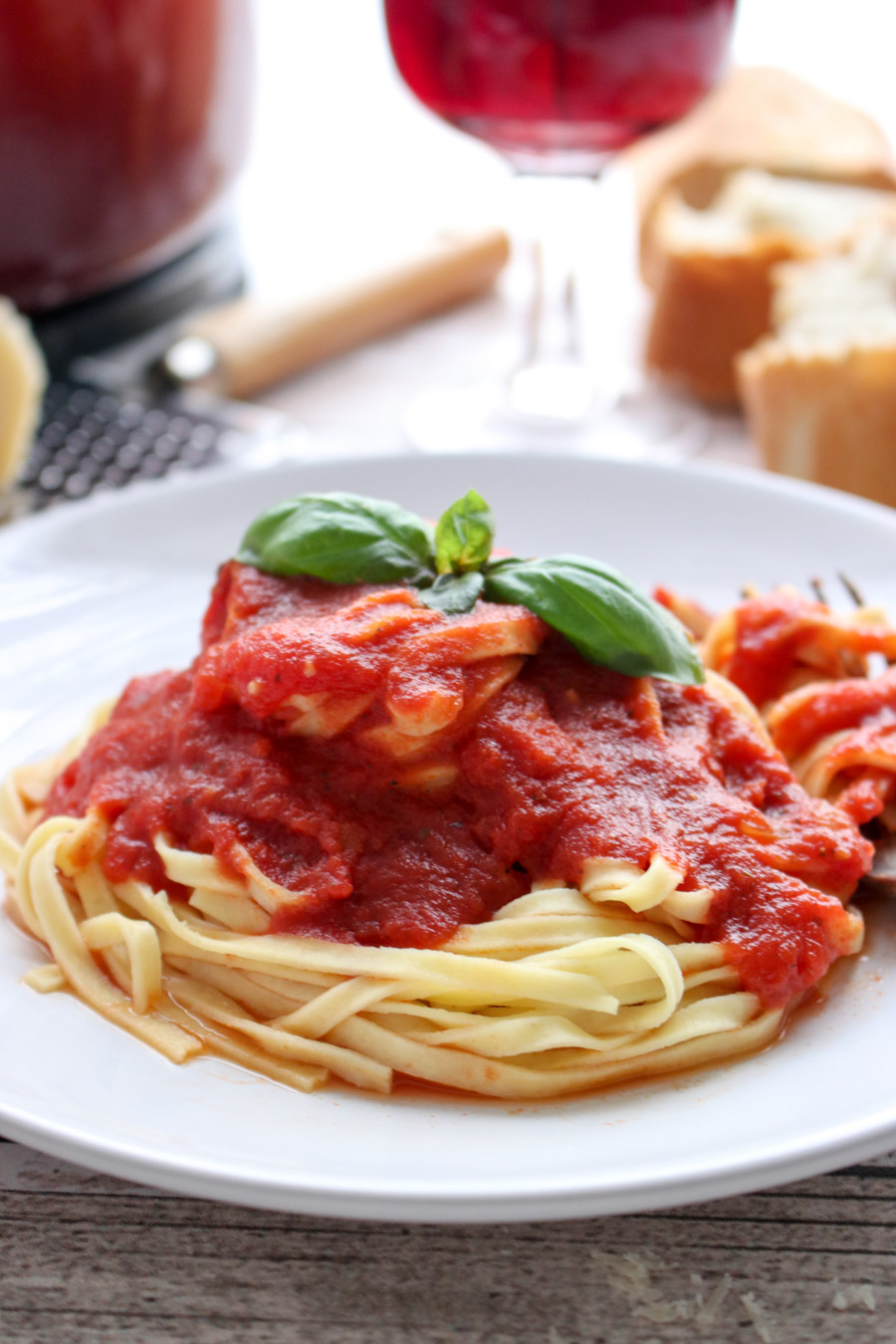 Sunday Sauce - Homemade Spaghetti Sauce - Krazy Kitchen Mom