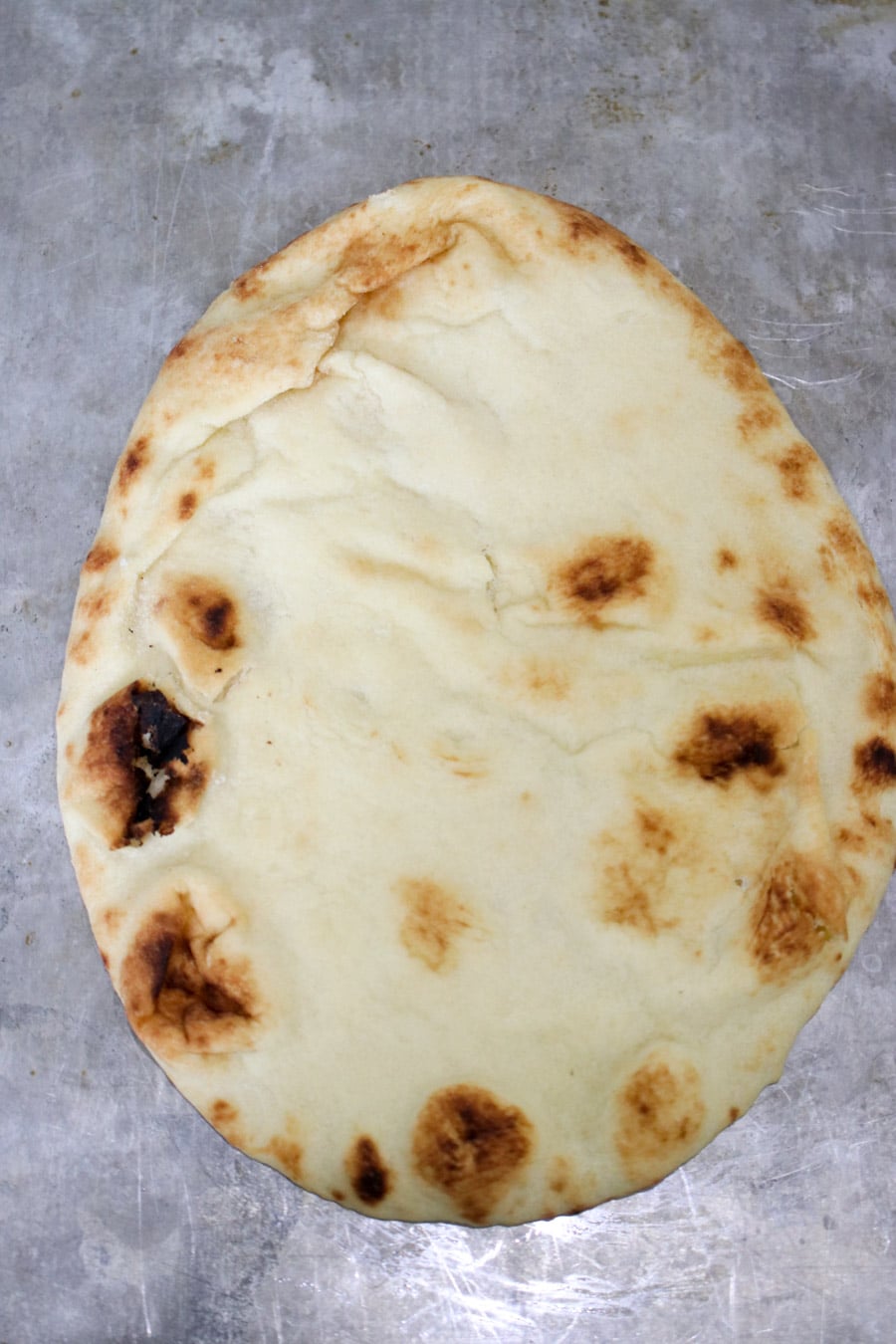 Piece of naan bread