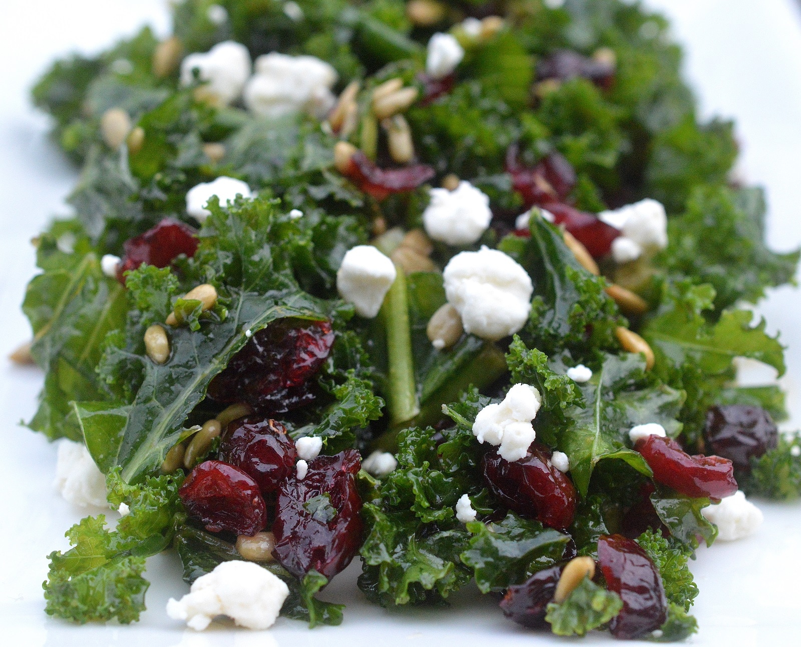 kale salad - what to eat april