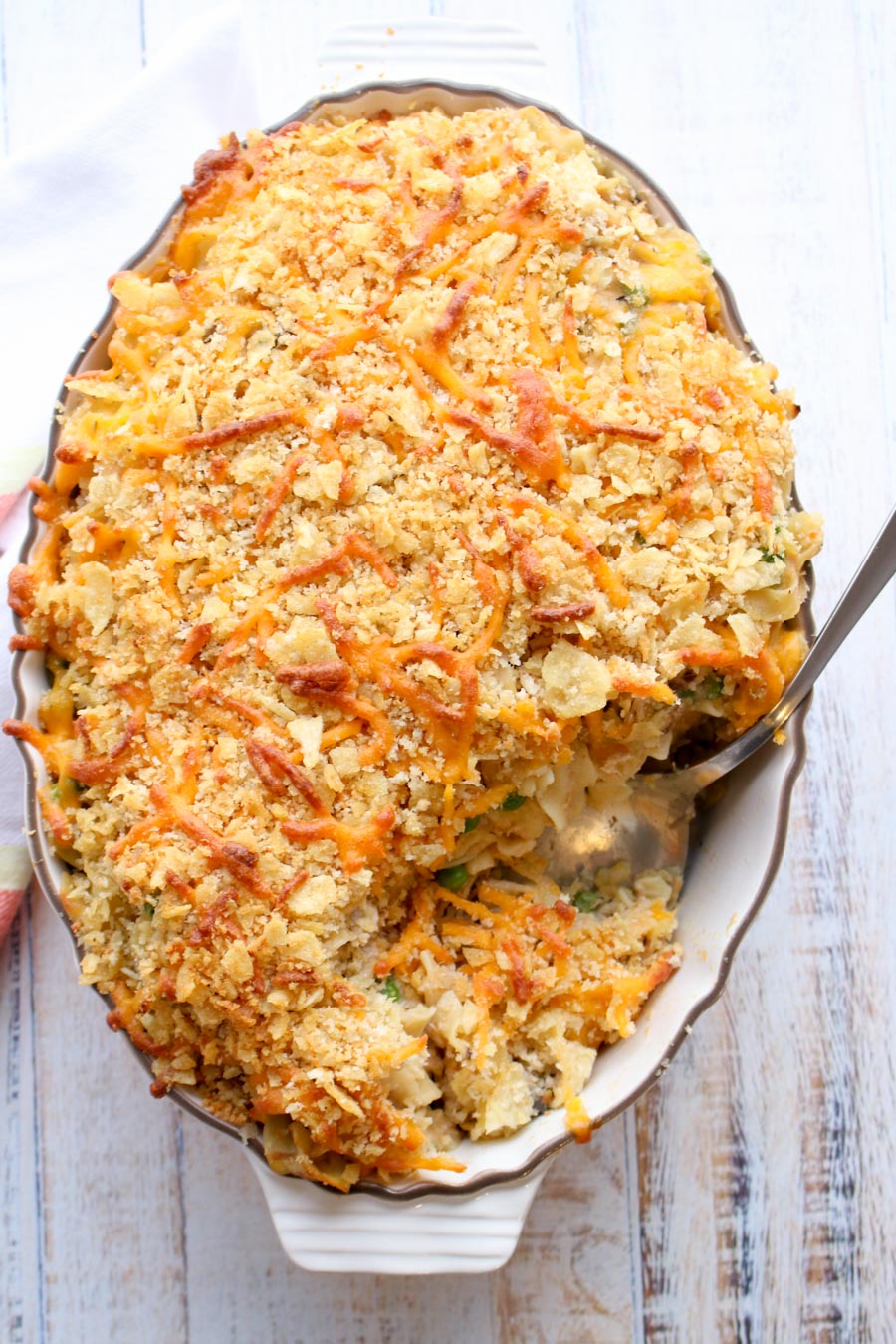 Tuna noodle casserole