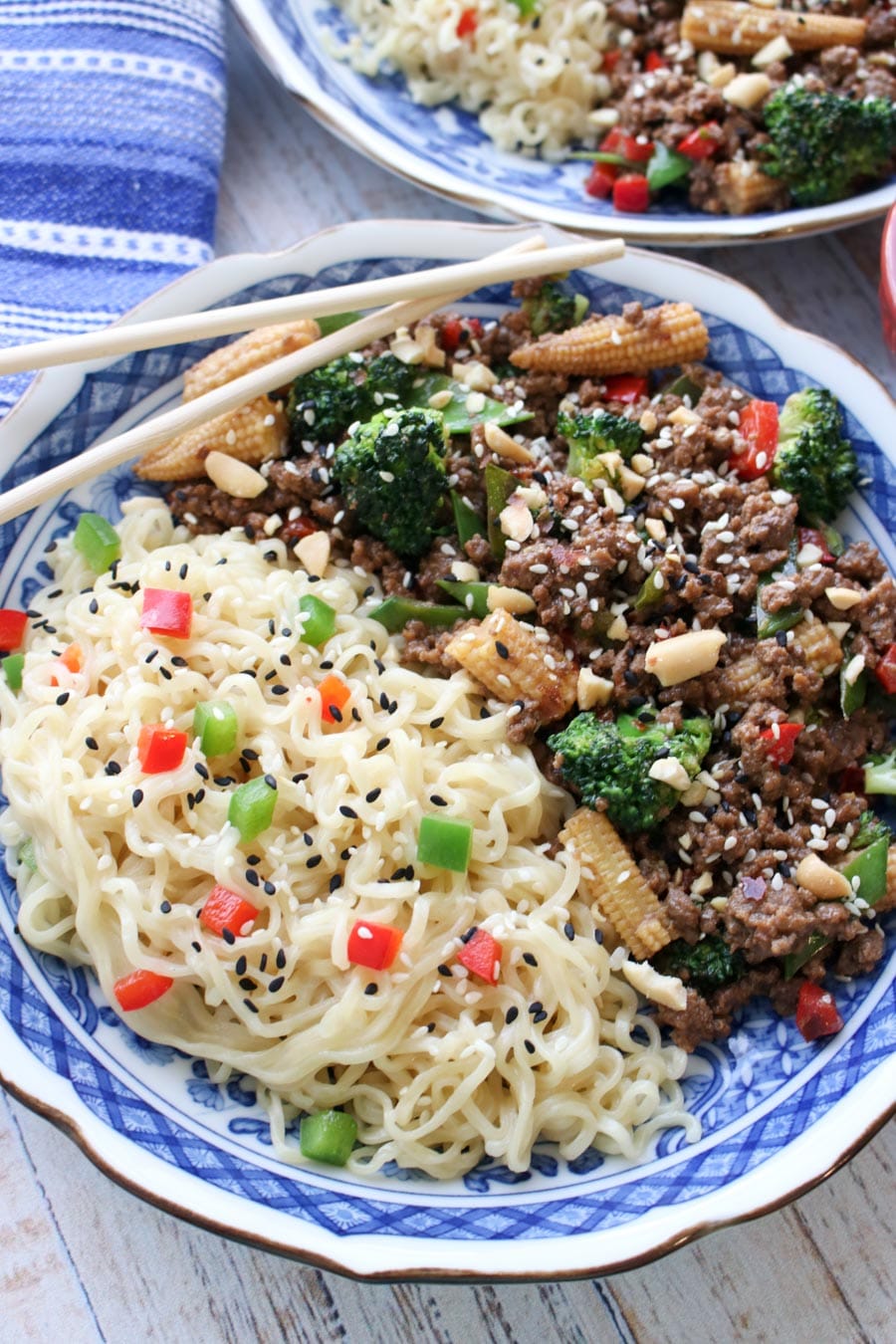 Hamburger Ramen Noodle