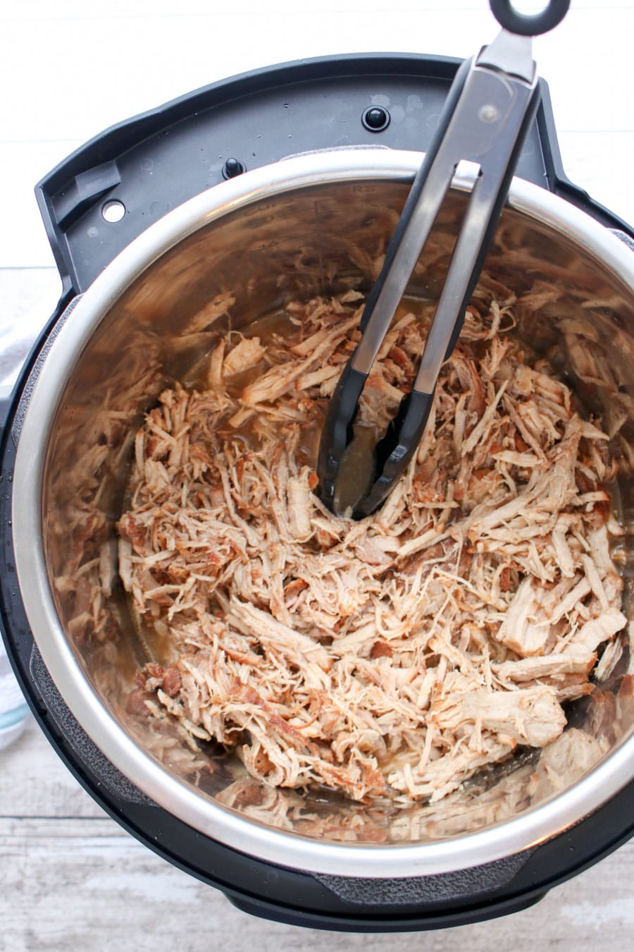 ginger beer pork in a pressure cooker