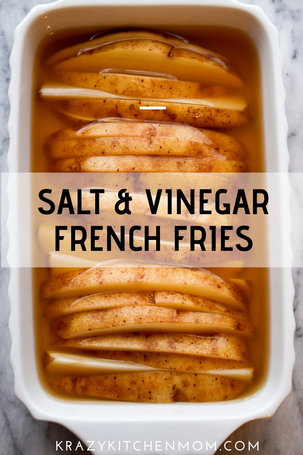 If you like salt and vinegar potato chips then you are going to absolutely love by Baked Salt and Vinegar Fries. So much flavor may give up on ketchup. via @krazykitchenmom