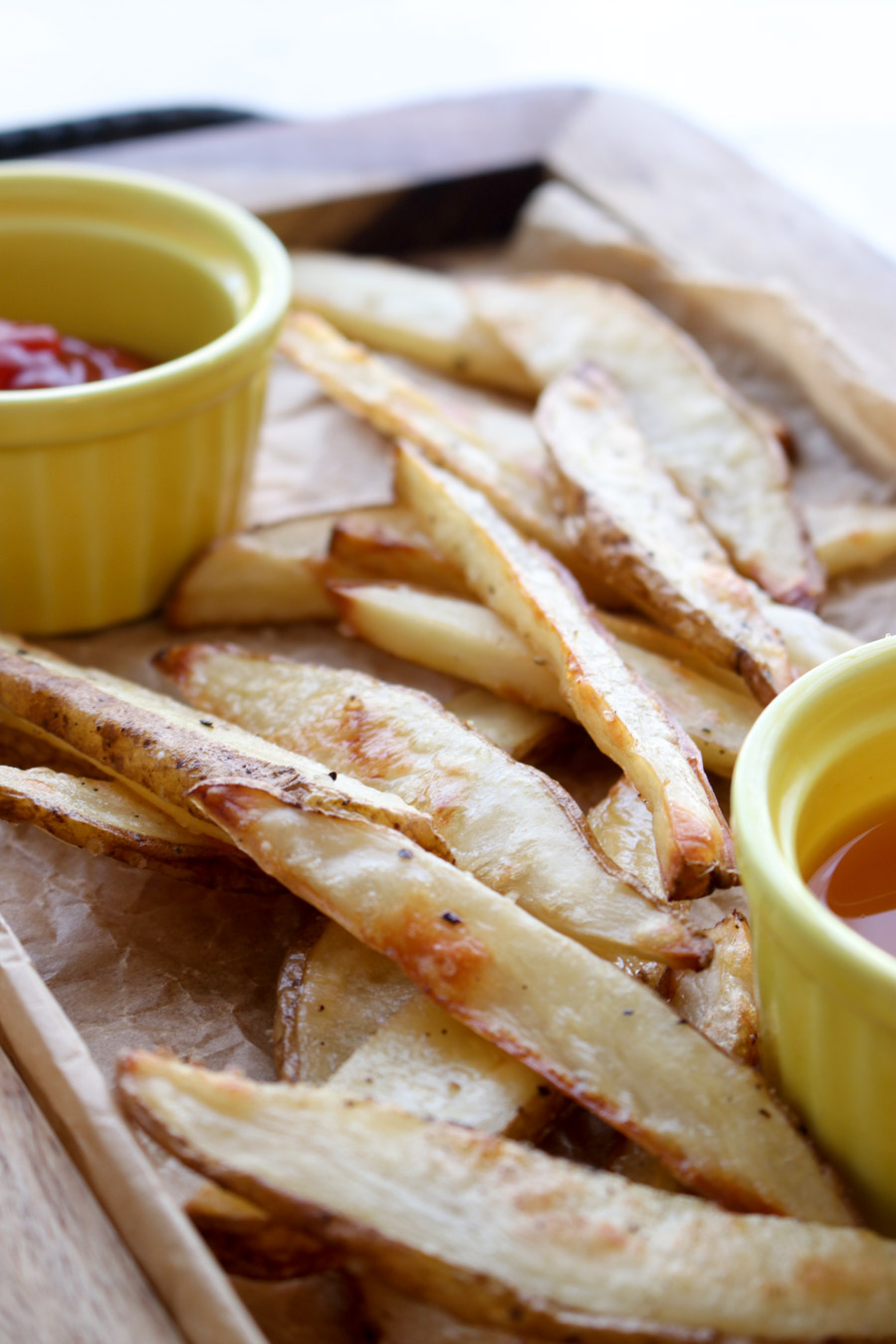 close up shot of french fries