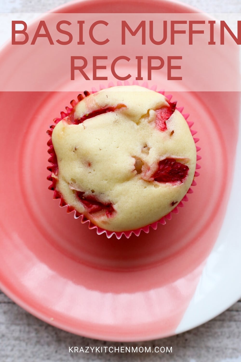 Start with this Basic Muffin Recipe to make many variations and flavors of muffins. This simple recipe allows you to add many different fruits and flavors to create mouthwatering muffins.  via @krazykitchenmom