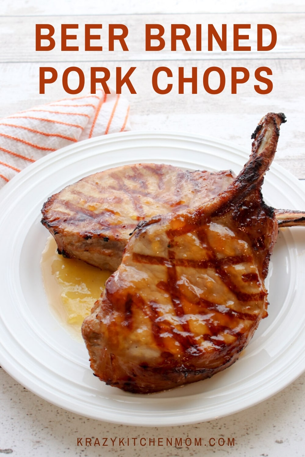 Beer Brined Pork Chops | Krazy Kitchen Mom