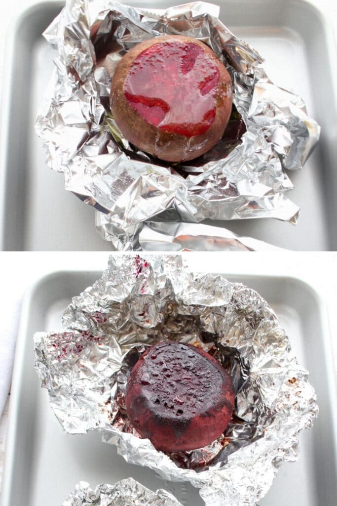 How to roast beets