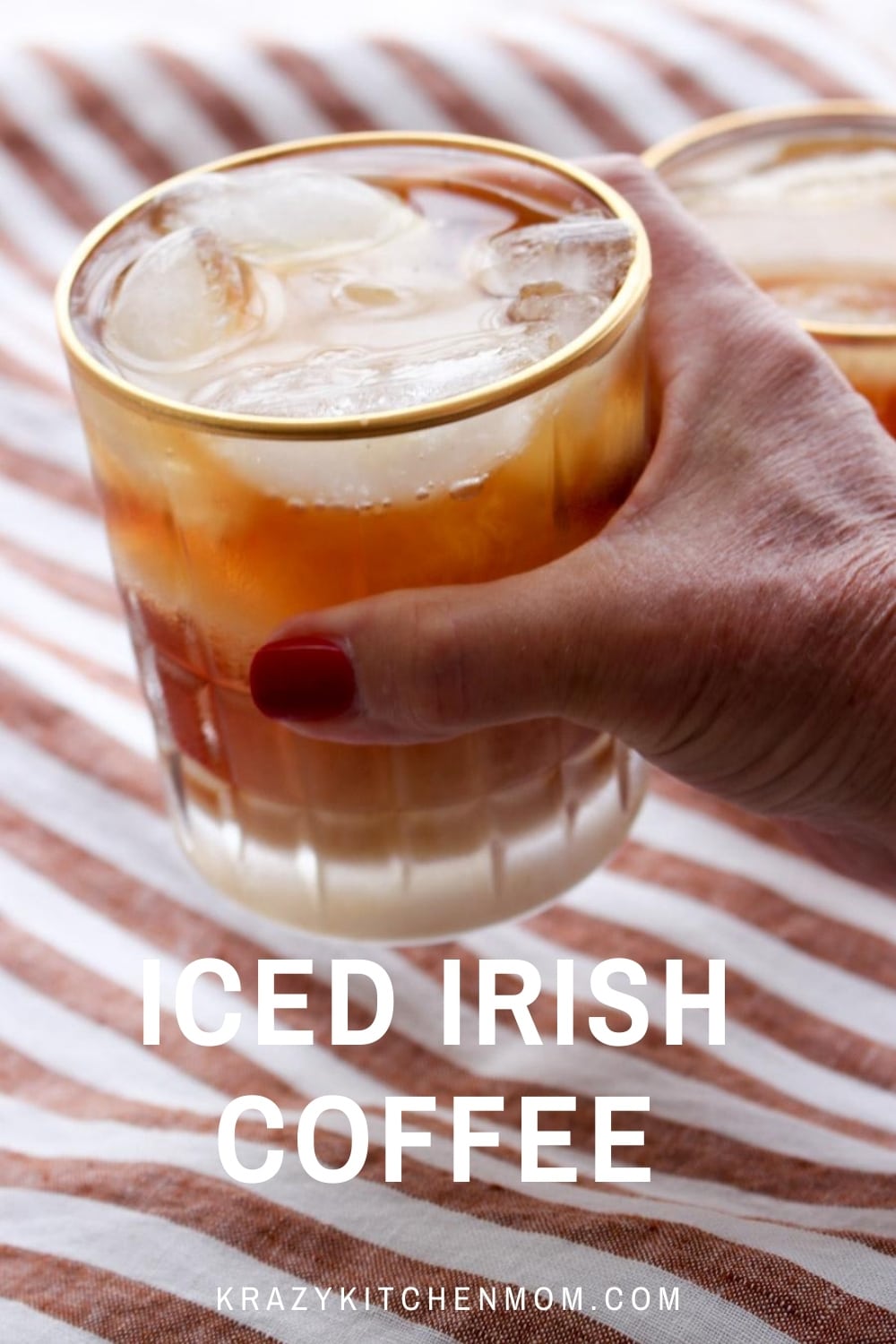 Gather your family and friends, pull up a chair at the patio table, and enjoy your favorite Irish Whiskey wintertime drink over ice. via @krazykitchenmom