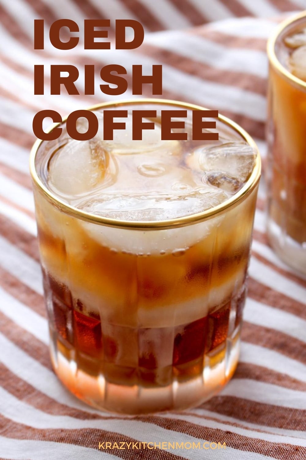 Gather your family and friends, pull up a chair at the patio table, and enjoy your favorite Irish Whiskey wintertime drink over ice. via @krazykitchenmom