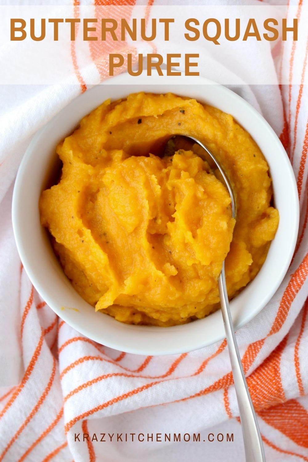 Four simple ingredients can take an everyday dish and turn it into an elegant restaurant-style dish with my butternut squash puree recipe.  via @krazykitchenmom