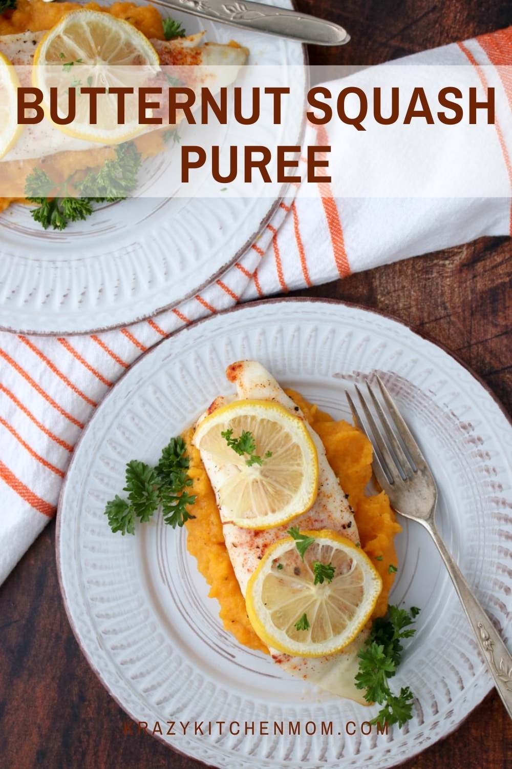 Four simple ingredients can take an everyday dish and turn it into an elegant restaurant-style dish with my butternut squash puree recipe.  via @krazykitchenmom