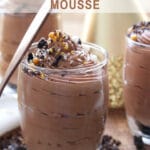 Chocolate Hazelnut Mousse - Krazy Kitchen Mom