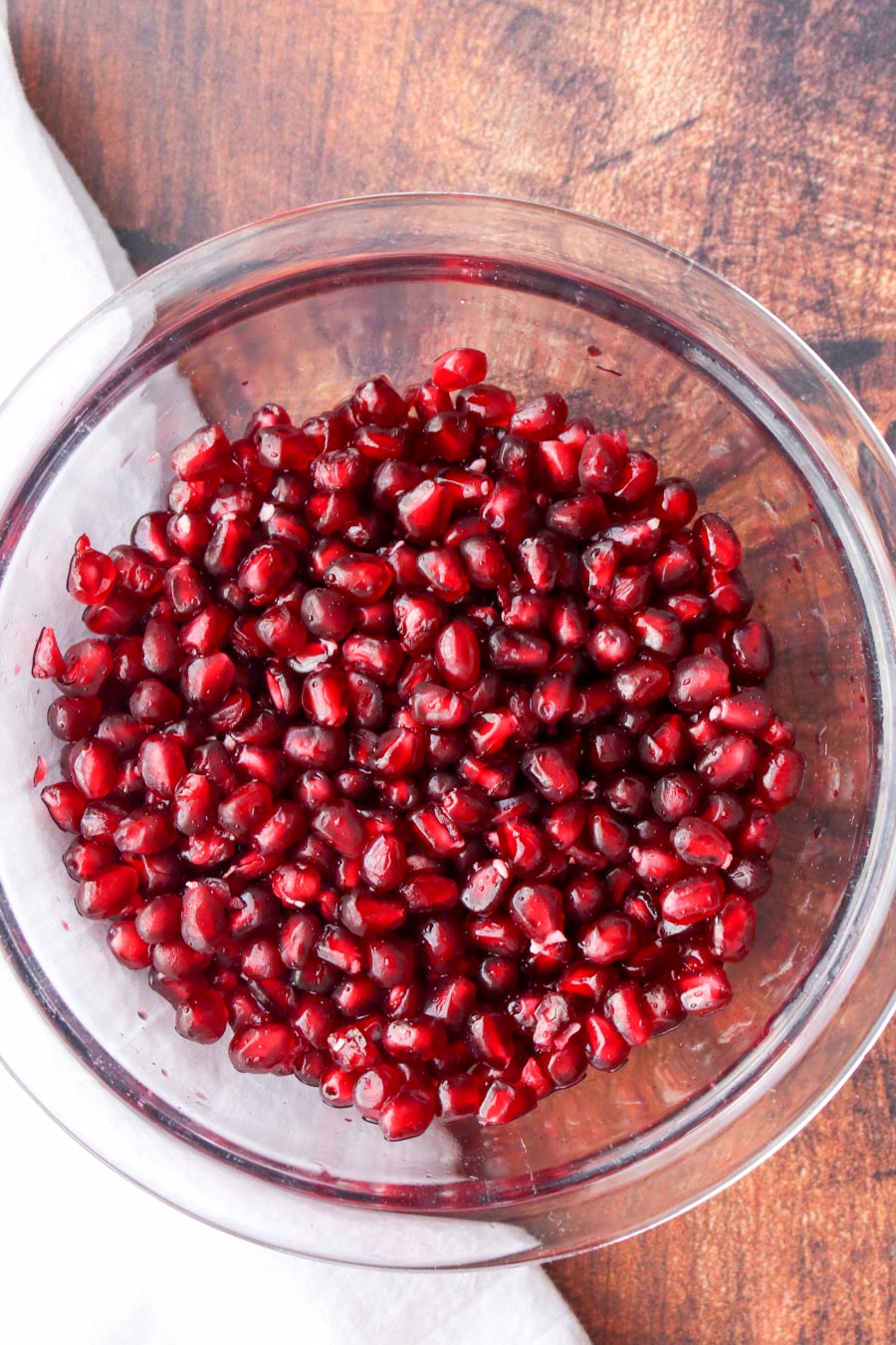 bowl of pomegranate arils