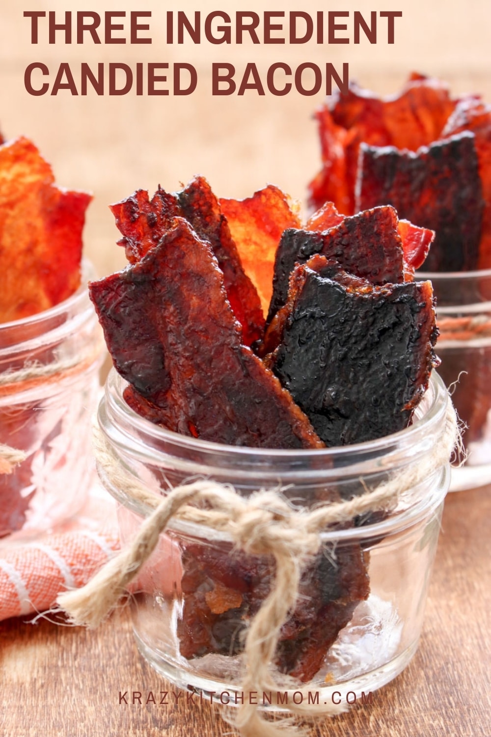 Crispy, crunchy, sweet, salty pieces of candied bacon are irresistible.  via @krazykitchenmom