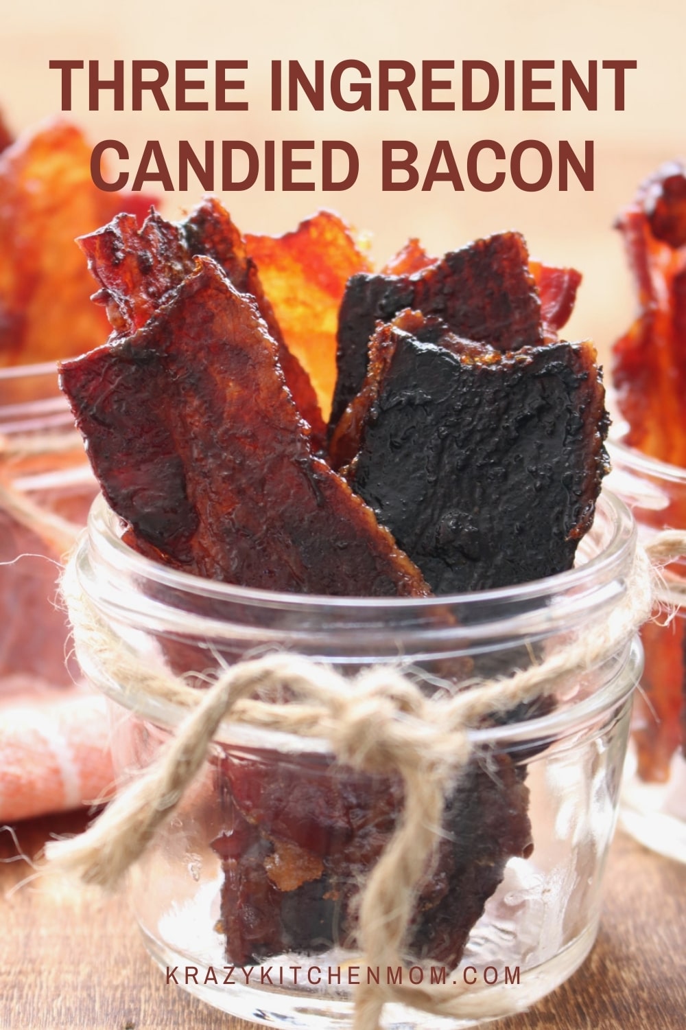 Crispy, crunchy, sweet, salty pieces of candied bacon are irresistible.  via @krazykitchenmom