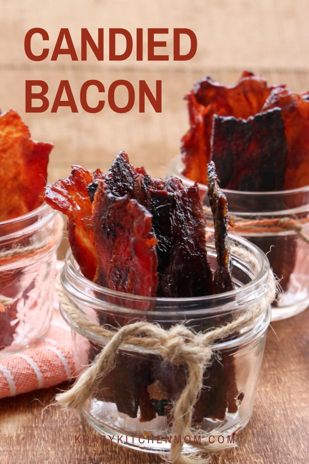 Crispy, crunchy, sweet, salty pieces of candied bacon are irresistible.  via @krazykitchenmom