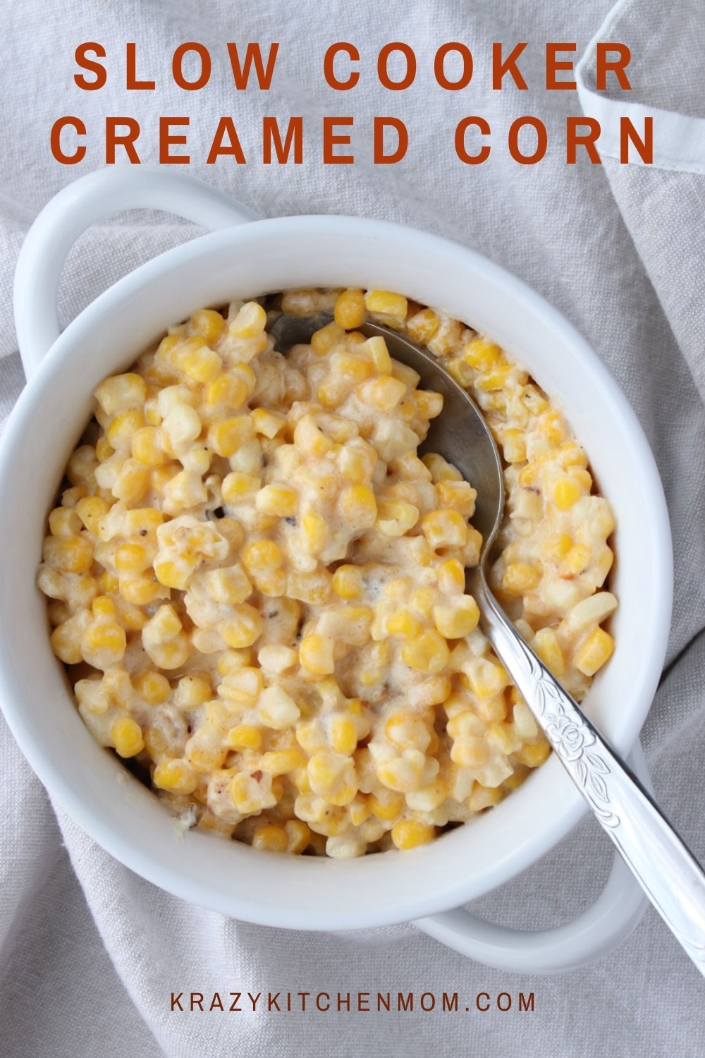 Making creamed corned has never been easier. It's sweet, extra rich, and creamy corn that is slow-cooked in the crockpot.  via @krazykitchenmom