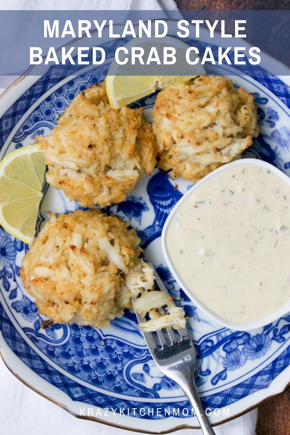 Maryland Style Crab Cakes with Spicy Remoulade