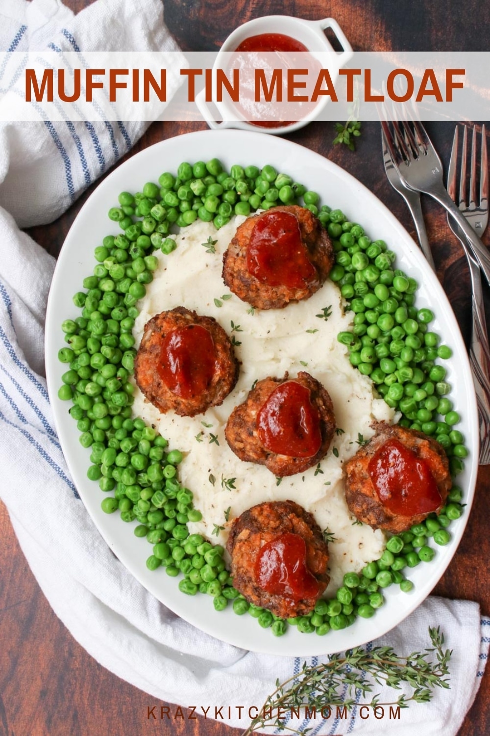 In just 30 minutes, you can prepare and bake these family-friendly muffin tin meatloaves making this an easy recipe for any weeknight dinner.  via @krazykitchenmom