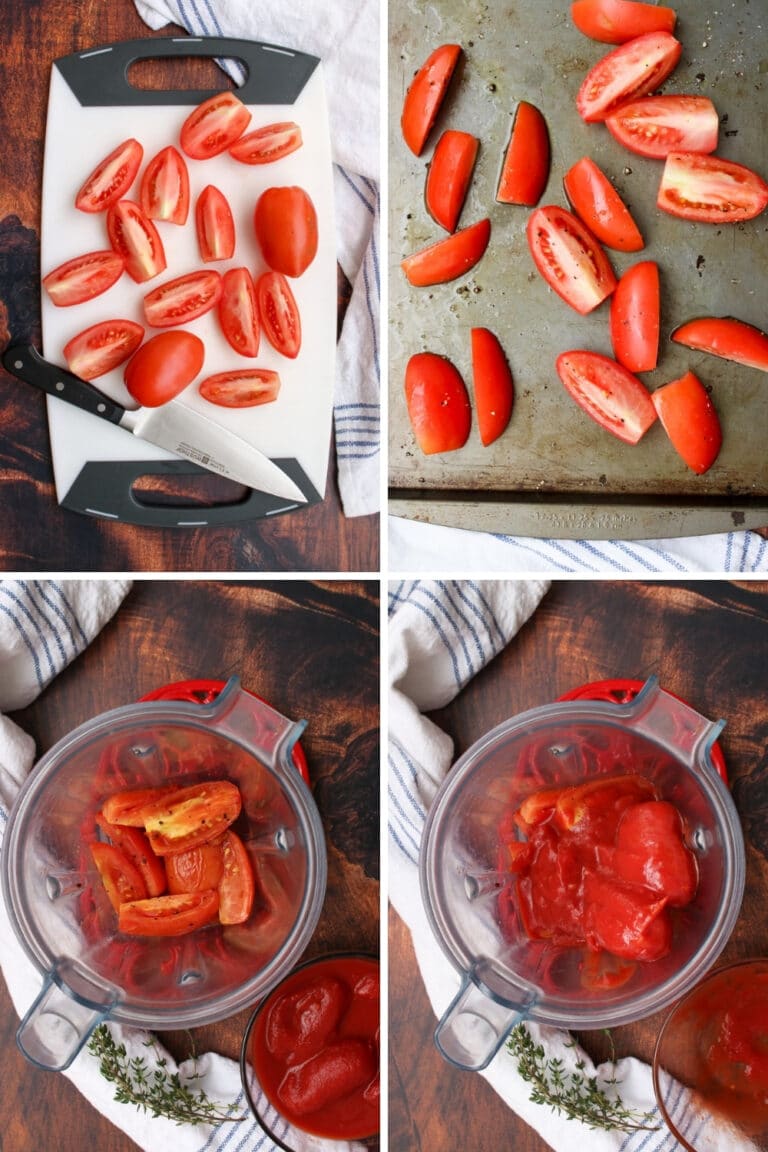 Low Carb Low-Calorie Homemade Tomato Soup - Krazy Kitchen Mom